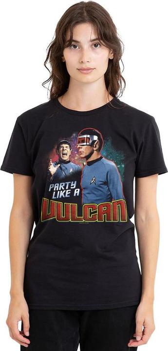 Actual product image Unisex Adult Party Like a Vulcan T-Shirt (XXL)