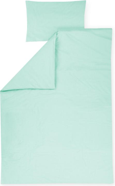 Immagine prodotto Julius Zöllner Biancheria da letto per bambini Aqua Mint 100 x 135 cm + 40 x 60 cm