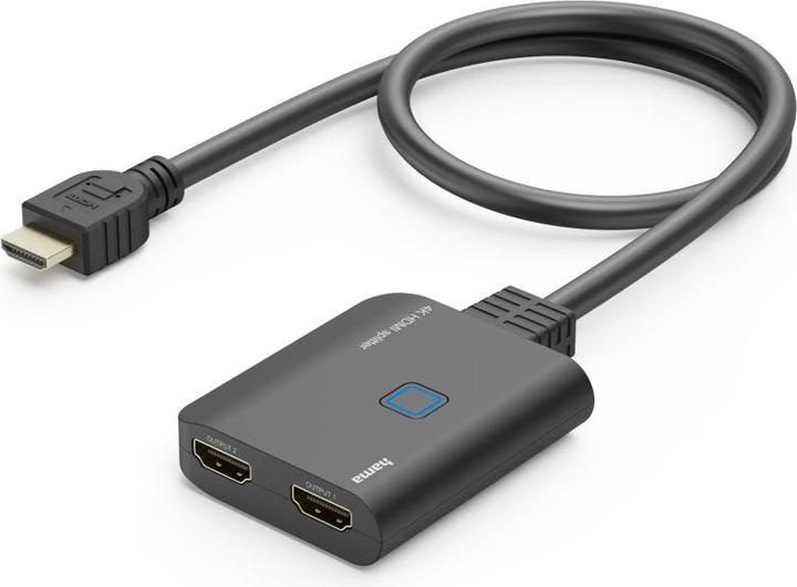 Actual product image Hama 4K HDMI™ splitter, 1 In 2 Out