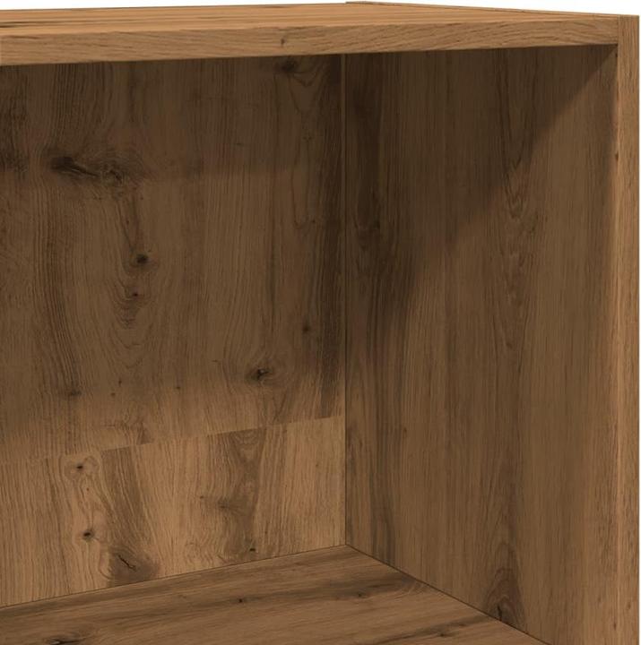 Actual product image VidaXL Bücherregal Regal Standregal Büroregal Aufbewahrungsregal Artisan-Eiche (40 x 30 x 189 cm)