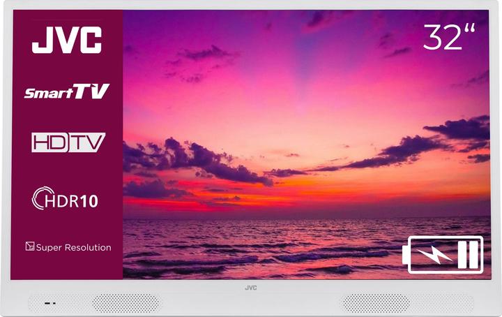 Produktbild JVC tragbarer 32 Zoll LED Fernseher mit Akku (HD Smart TV, HDR, Triple-Tuner, HD+) (32", LCD, HD ready, 2024)