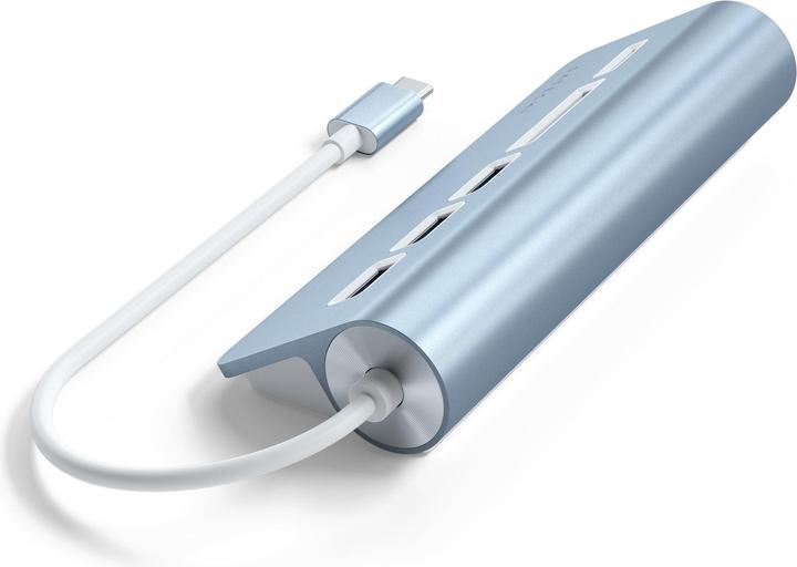Image du produit Satechi Hub USB-C en aluminium (USB-C, 5 Ports)