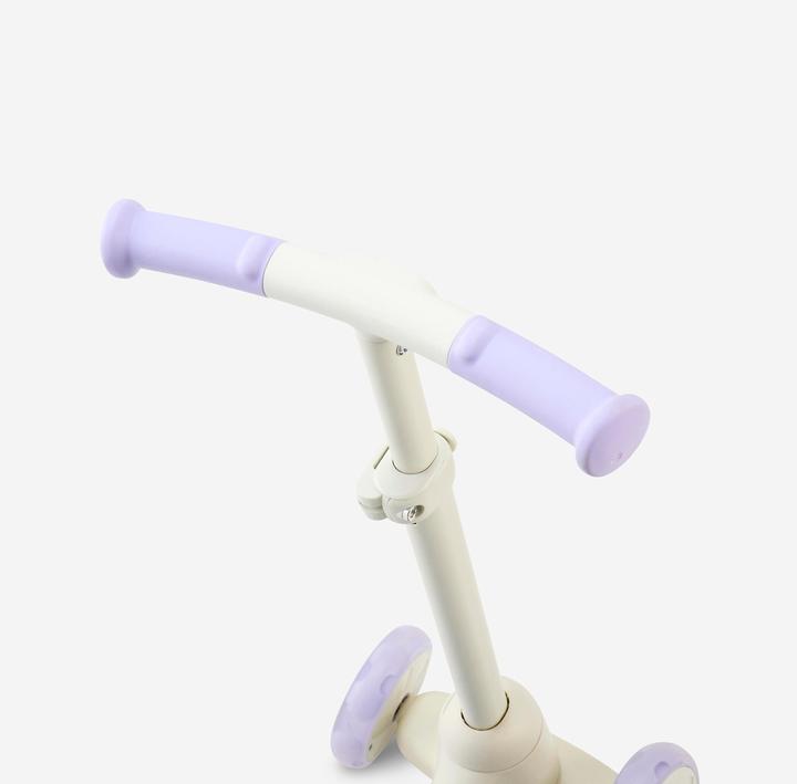 Actual product image Oxelo Kids' 3-Wheeled Scooter B500 - Lavender
