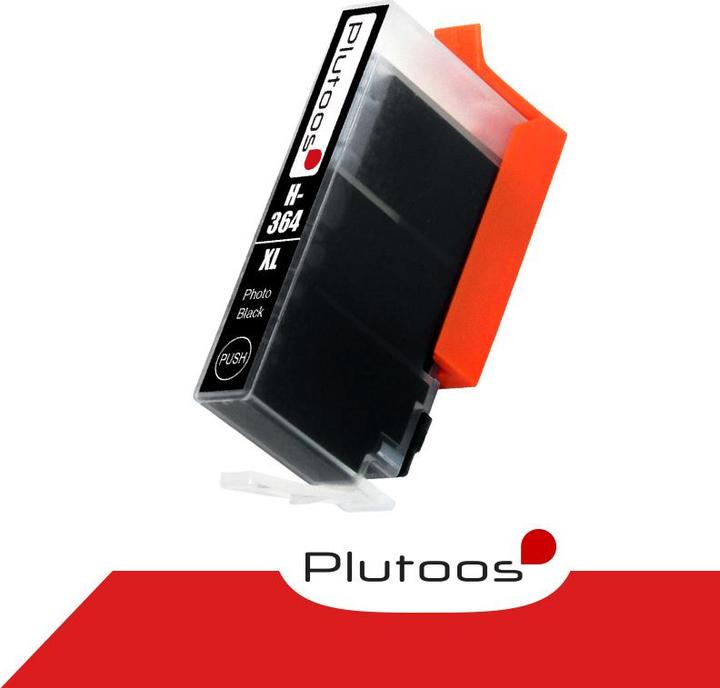 Image du produit Plutoos HP 364XL Cartouche XXL compatible, Photoblack CB322EE (PBK)