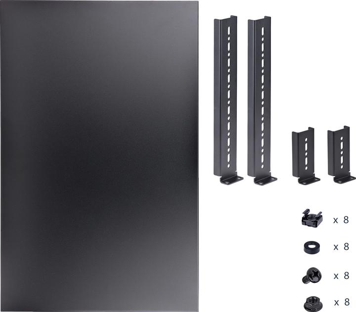 Actual product image StarTech 1 U adjustable heavy duty shelf for server rack/cabinet up to 80 Kg - Shelf for server rack 1U