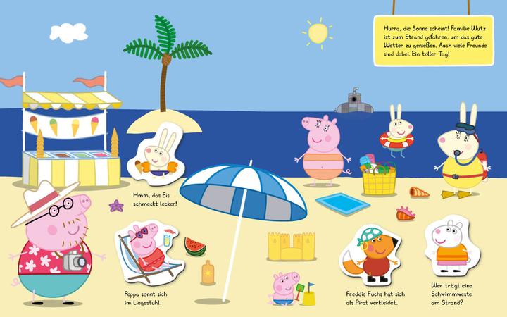Produktbild Peppa Pig Magnet-Spiel-Buch (Deutsch, Laura Teller, 2018)