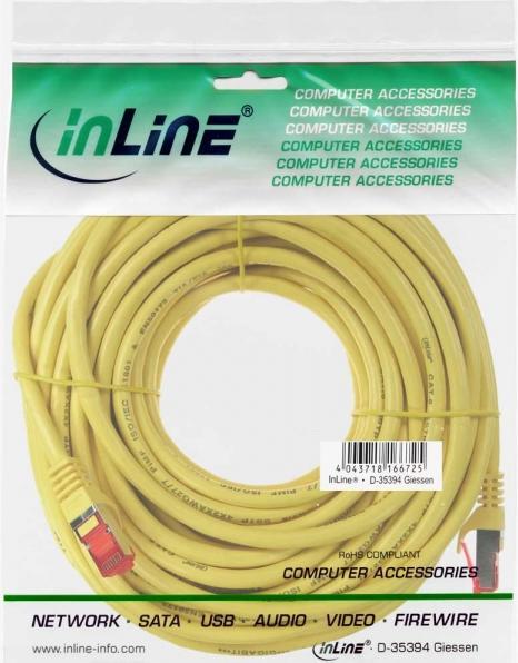 Immagine prodotto InLine Cavo patch (S/FTP, CAT6, 25 m)
