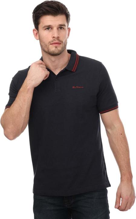 Produktbild Ben Sherman Poloshirt Mit kontrastfarbenen Streifen (S)