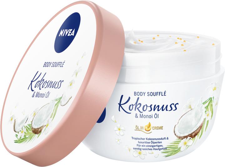Image du produit NIVEA Body Soufflé Kokosnuss & Monoi Öl (Beurre corporel, 200 ml)