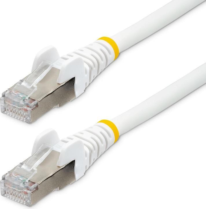 Image du produit StarTech COM Câble CAT6a 50cm LSZH 10 Gigabit RJ45 Câble LAN SFTP Câble patch CAT6a Câble d'installation (S/FTP, CAT6a, 0.50 m)