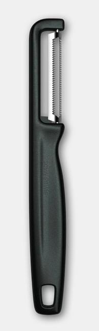 Actual product image Victorinox Iota Peeler, serrated, double-edge, black