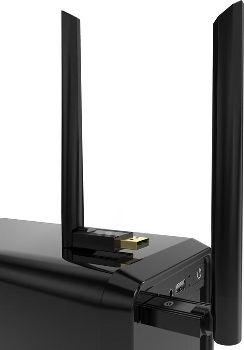 Productafbeelding Conceptronic Bluetooth-adapter 5.3 NanoUSB 100m zwart (Zender en ontvanger)