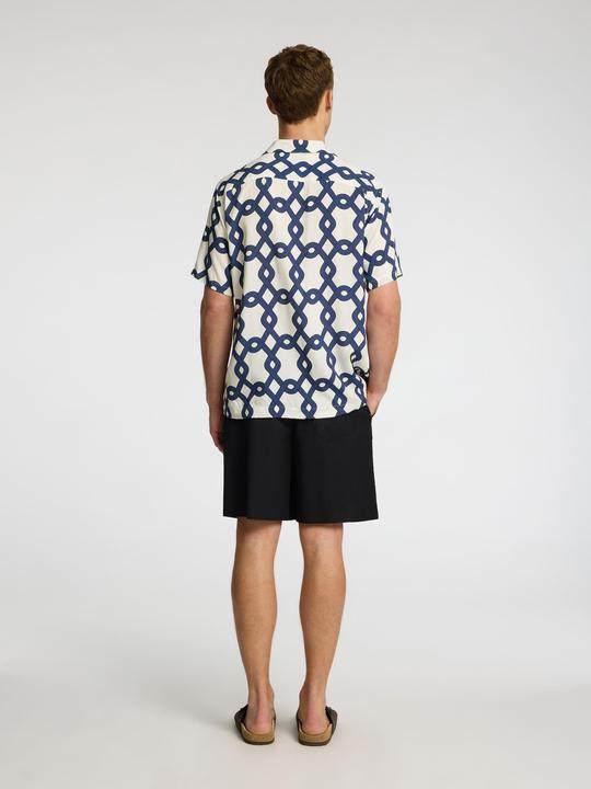 Produktbild Selected Homme Gemustertes Kurzarmhemd (S)