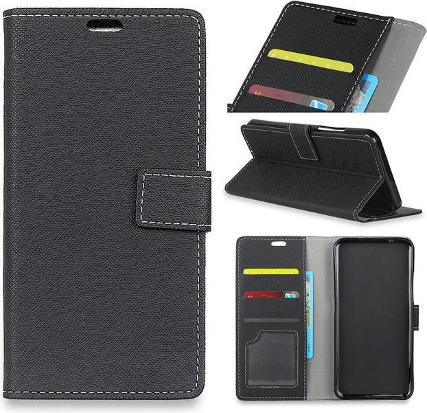 Immagine prodotto MU Classic Copertina in pelle con motivo a croce (OnePlus 5T)