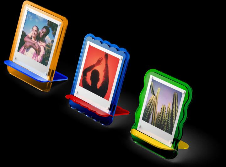 Produktbild Polaroid Acrylic Photo Frame - Coloured - 3 Pack