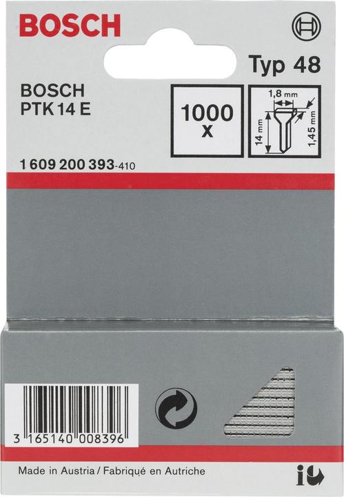 Produktbild Bosch Professional Zubehör Tackernagel