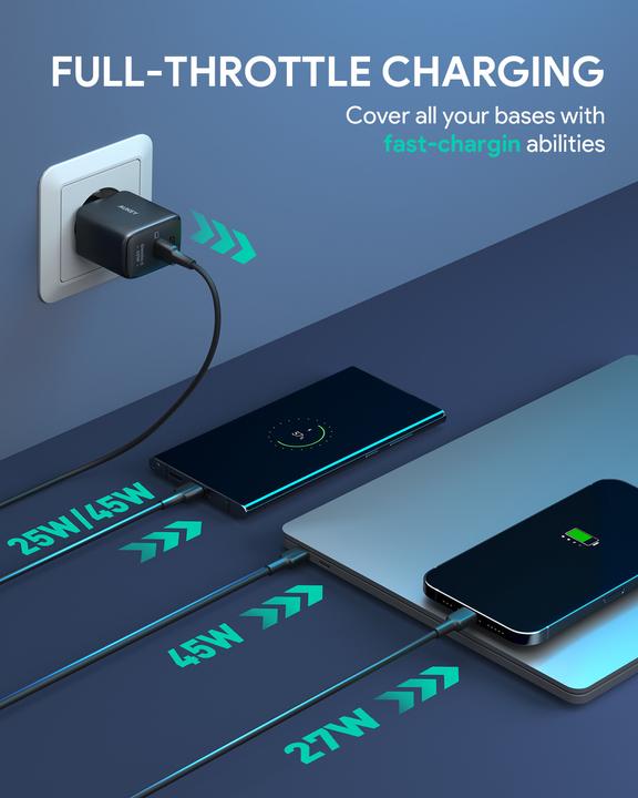 Actual product image Aukey Omnia II (45 W)