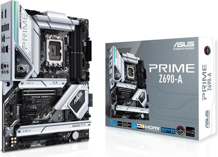 Produktbild ASUS Prime Z690-A (LGA 1700, Intel Z690 (DDR5), ATX)