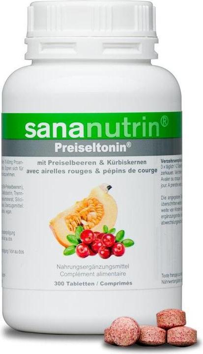 Produktbild Sananutrin Preiseltonin Tablette (300 Stück, Tabletten, 196 g)