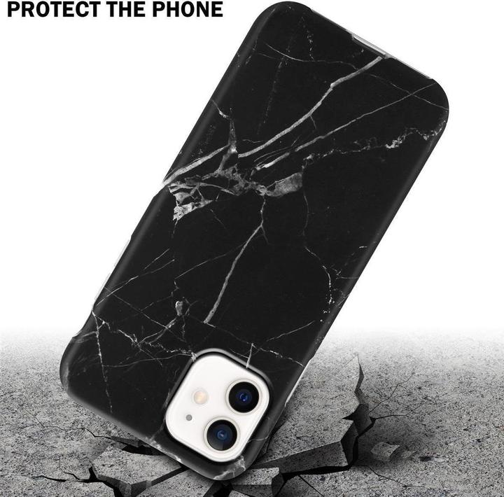 Productafbeelding Cadorabo IMD TPU kleurrijke marmeren hoes (Apple iPhone 12 Pro Max)