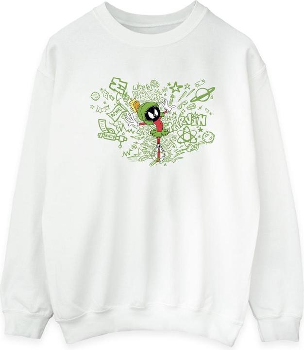 Image du produit Looney Tunes - Sweat ACME DOODLES MARVIN MARTIAN - Femme (XL)
