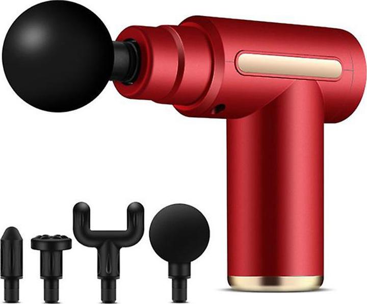 PhoneLook Massage Gun Elektronische Massagepistole zur Muskelentspannung und zum Stressabbau, inkl. austauschb