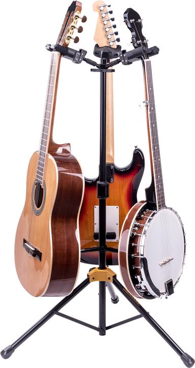 Immagine prodotto Hercules Stands Supporto per chitarra 3 volte (Spigola, Chitarra, Chitarra elettrica)
