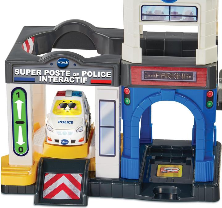 Actual product image VTech Tut Tut Bolides Série Pro - Super poste de police interactif (+ Chris, lieutenant de police)