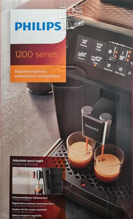 Productafbeelding Philips Serie 1200 EP1200/00 Volautomatisch koffiezetapparaat Espressomachine, zwart