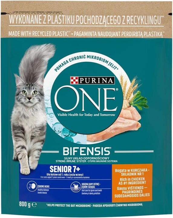 Immagine prodotto Purina One Senior Cat Pollo Whlg 800g N1 Pl (Senior, 1 pz., 800 g)