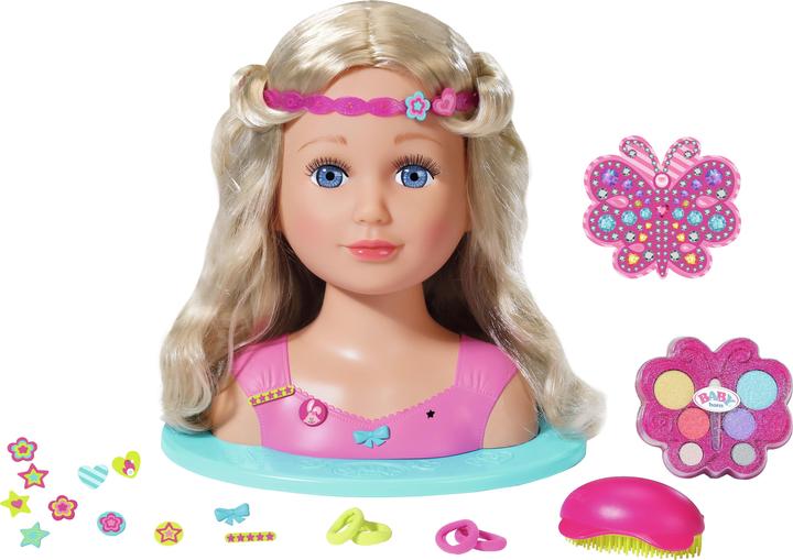 Image du produit Zapf Creation Tête de maquillage et d'habillage d'une petite soeur