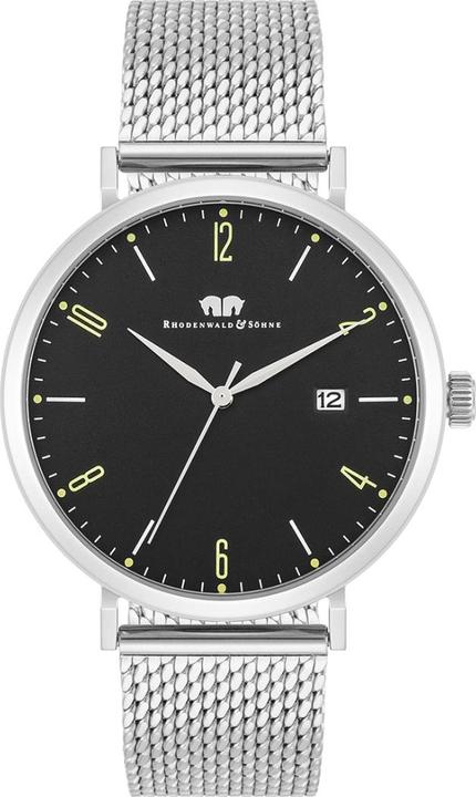 Immagine prodotto Orologio al quarzo Arakon II in acciaio inox argento - 34086 (Orologio da polso analogico, 42 mm)
