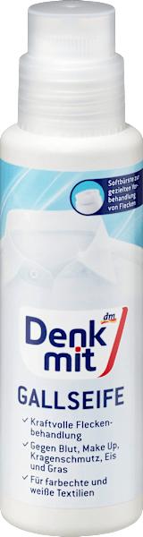Produktbild dm Denkmit Gallseife mit Softbürste (Waschseife)