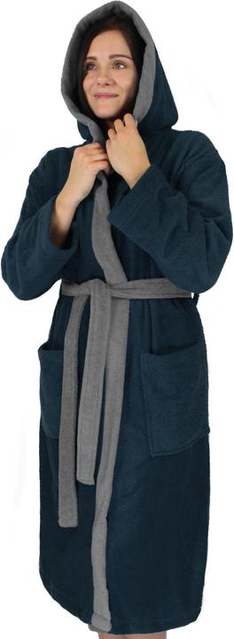 Actual product image Normani Bathrobe Two-Tone (L)