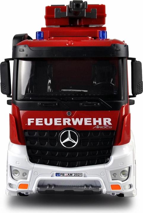 Produktbild Amewi Mercedes Benz Feuerwehr Löschfahrzeug Elektro Brushed LKW 2WD 1:18 RTR (RTR Ready-to-Run)