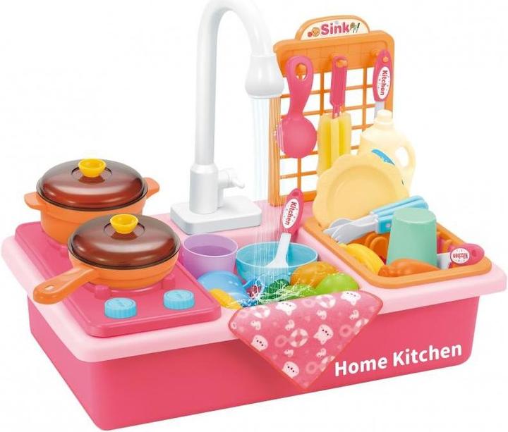 Produktbild Woopie Spüle 2in1 Herd für Kinder Rosa
