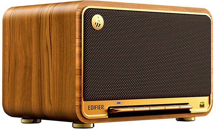 Produktbild Edifier D32 Multiroom-fähiger WiFi Speaker Bluetooth holz retail