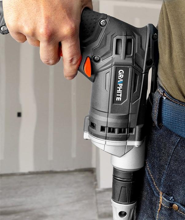 Immagine prodotto Graphite Trapano di rete - 520 W, 0-4200 giri min. 1, una custodia (Corrente elettrica)