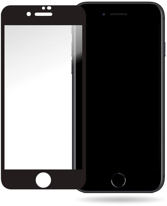 Produktbild Mobilize Schwarzer Rahmen Glas (1 Stück, Apple iPhone SE (3rd Gen), Apple iPhone SE (2nd Gen), Apple iPhone 8, Apple iPhone 7)
