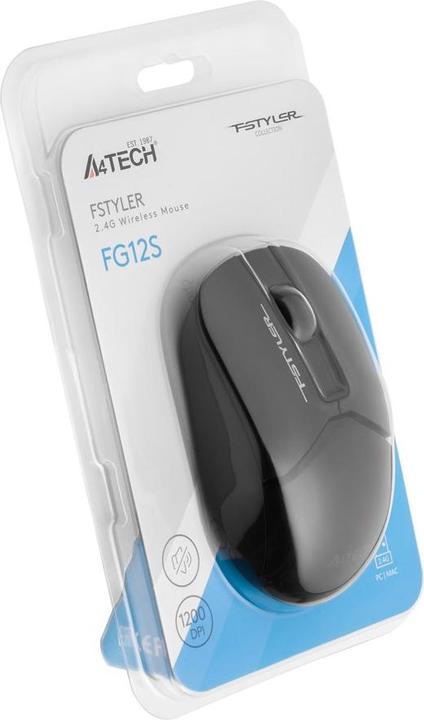 Actual product image A4Tech A4T FSTYLER FG12S RF Black (Silent) (Wireless)