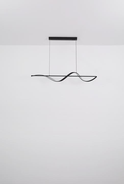 Produktbild Globo Hängeleuchte Metall Schwarz Matt, 1xled
