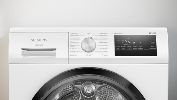 Image du produit Siemens WT 45 HVG 3 Sèche-linge avec pompe à chaleur A++ 8kg autoDry EasyClean (BC) (8 kg, Droite)