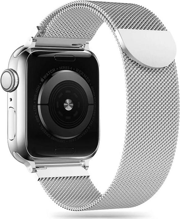 Tech-Protect MilaneseBand for Apple Watch 4 / 5 / 6 / 7 / 8 / 9 / SE / Ultra 1 / 2 (42/44/45/49 mm) (Edelstahl)
