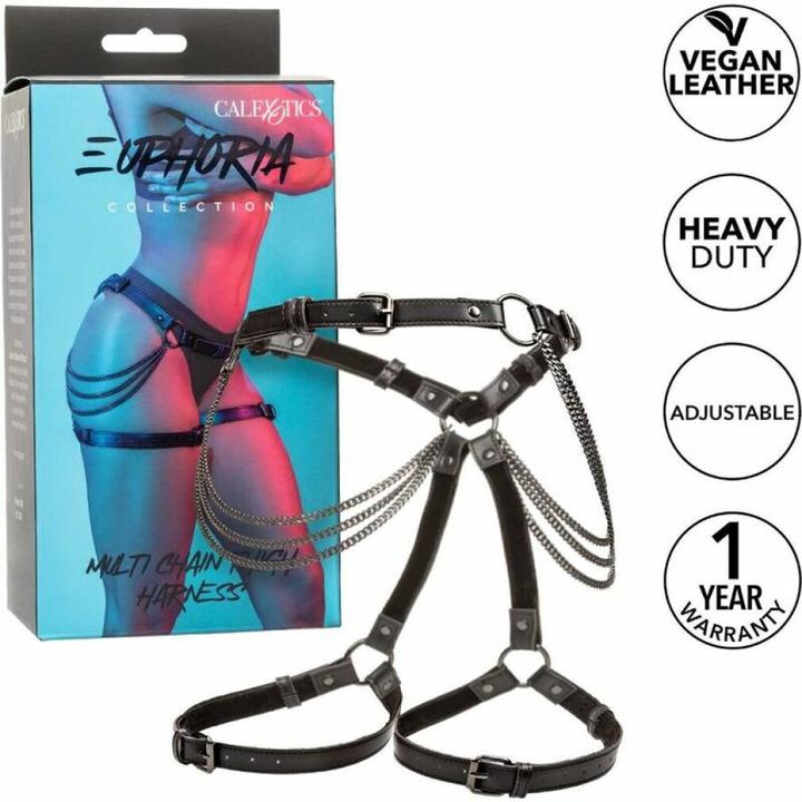 Image du produit CalExotics California Exotics - Euphoria Harnais De Cuisse Multi-Chaînes