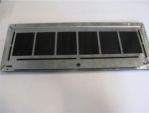 Image du produit Silverline Kulfilter, monteres bag fedtfilter, vaskbart
