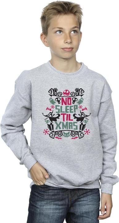 Image du produit Disney - Sweat THE NIGHTMARE BEFORE CHRISTMAS NO SLEEP TIL XMAS - Garçon (116)