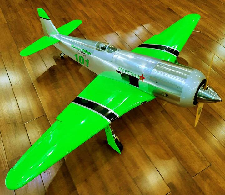 Immagine prodotto Seagull Models SG-Models ) YAK 11 71" 1,8m CHROM 35cc AIRRACE "Perestroika" CON A (Merlo)