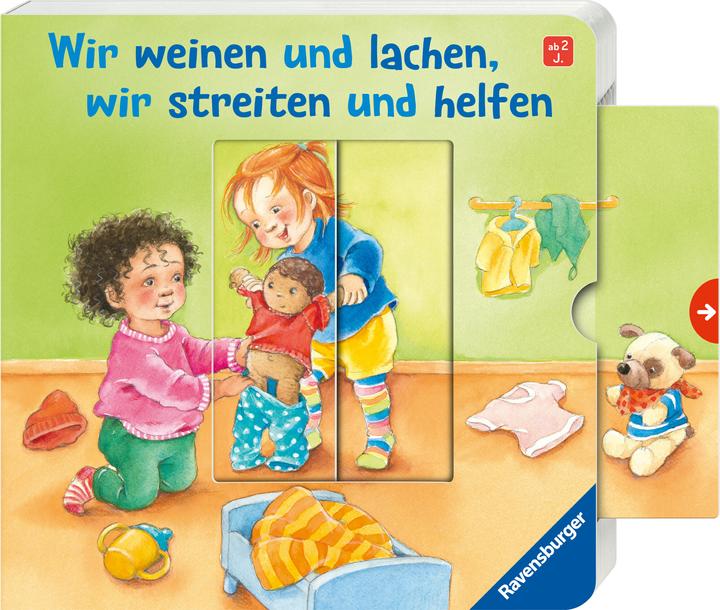 Produktbild Ravensburger Wir weinen und lachen, wir streiten und helfen: Ein Bilderbuch mit grossen Verw (Deutsch)