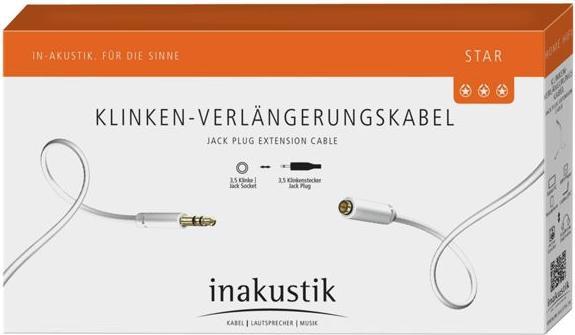 Produktbild Inakustik STAR Stereo (1.50 m, 3.5mm Klinke (AUX))