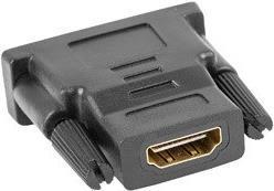 Immagine prodotto Lanberg AD-0010-BK Cavo adattatore HDMI DVI-D nero (DVI, 10 cm)